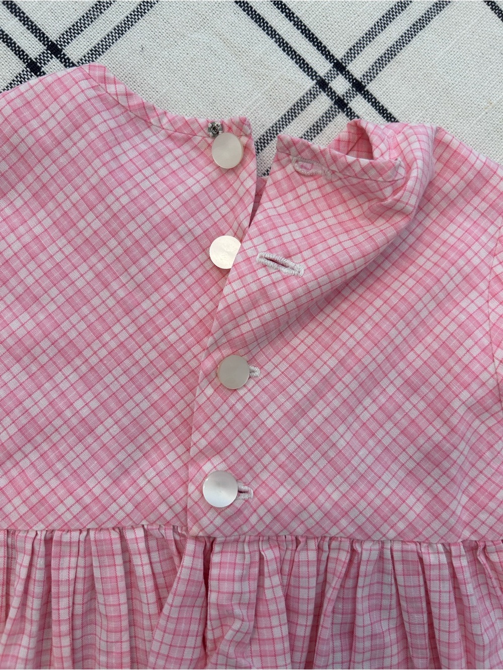 Vintage Smocked Bundle Toddler Girls Dresses 2T - Picture 11 of 16